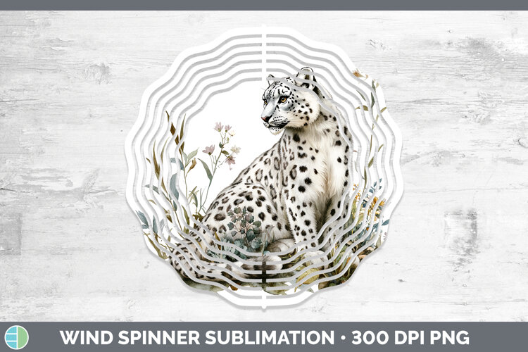 GorgeousWild Cats Wind Spinner design.