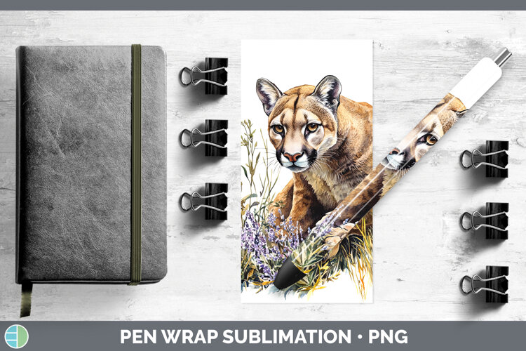 GorgeousWild Cats Pen Wrap design.