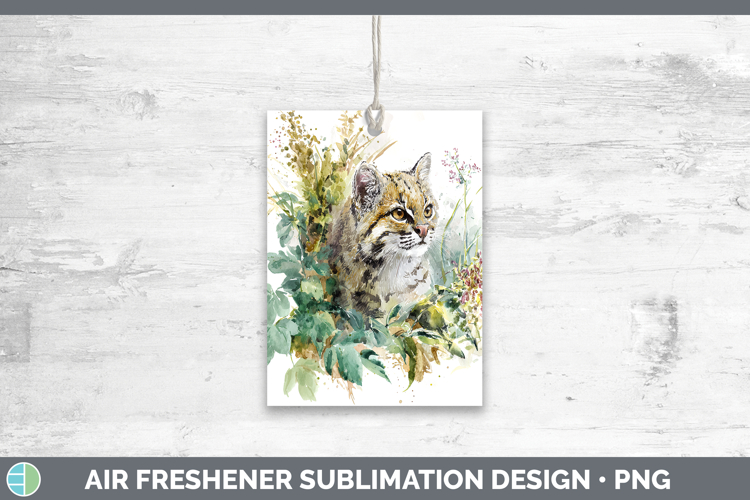 Andean Mountain Cat Wild Cats Sketch Air Freshener Sublimati