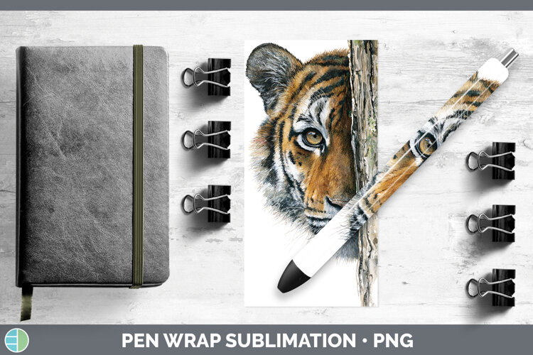 GorgeousWild Cats Tree Peek Pen Wrap design.