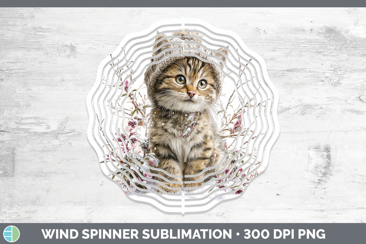 European Wildcat Wild Cats Winter Knit Hat Wind Spinner Subl