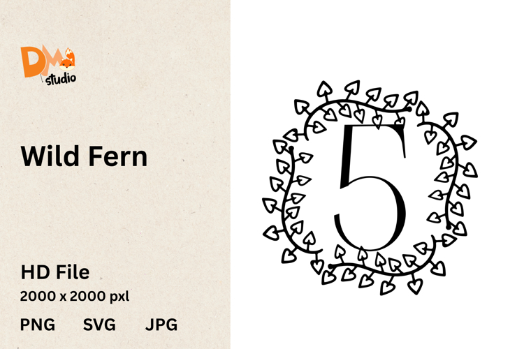 Fern Illustration Image 19