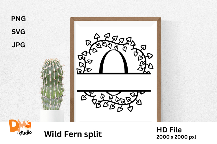 Outline Leaf Clipart Image 6