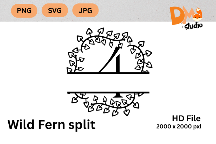 Outline Leaf Clipart Image 4