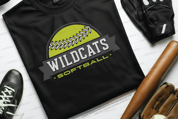 Wildcat Softball SVG