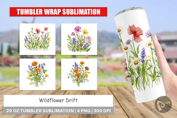 Wildflower Clipart Image 15