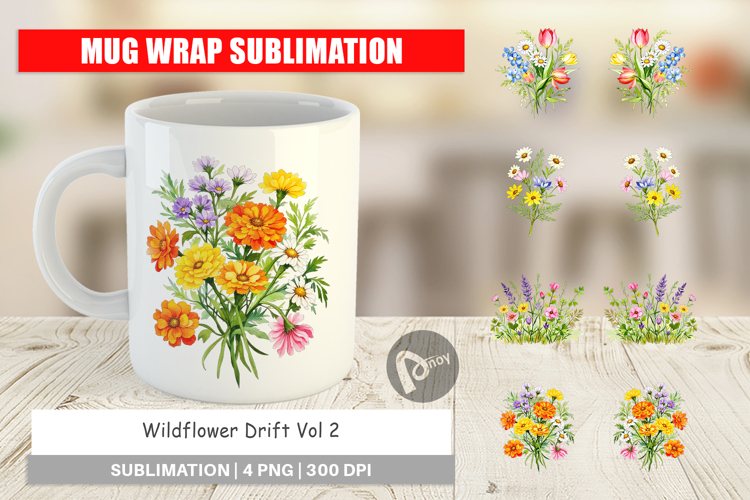 Wildflower Clipart Image 18