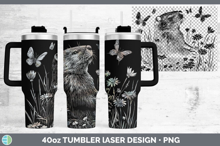 GorgeousWildflowers Laser 40oz Tumbler design.