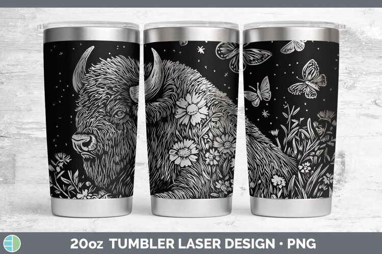 GorgeousWildflowers Laser 20oz Tumbler design.