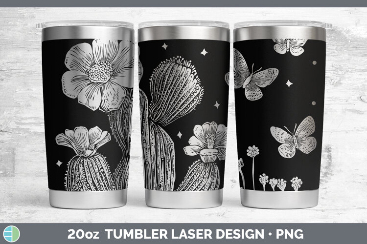 GorgeousWildflowers Laser 20oz Tumbler design.