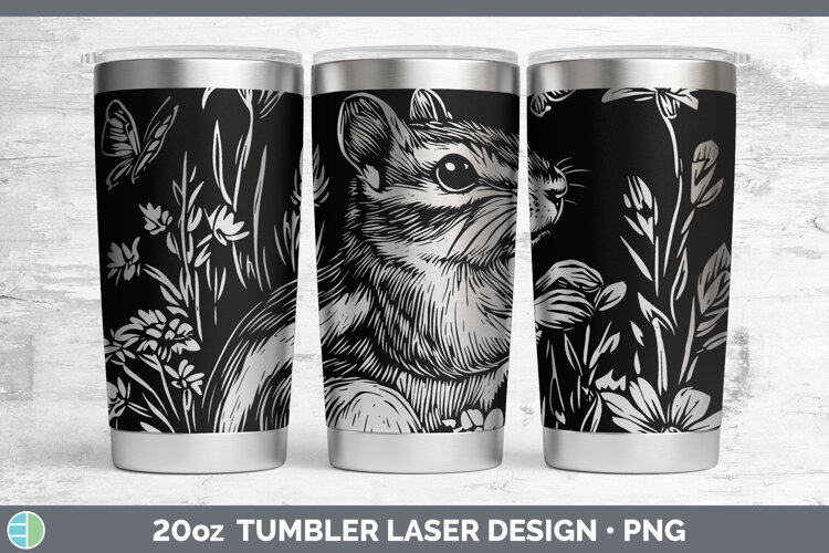 GorgeousWildflowers Laser 20oz Tumbler design.