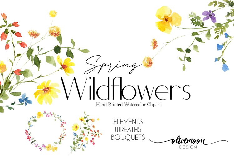 Spring Watercolor Clipart Image 6