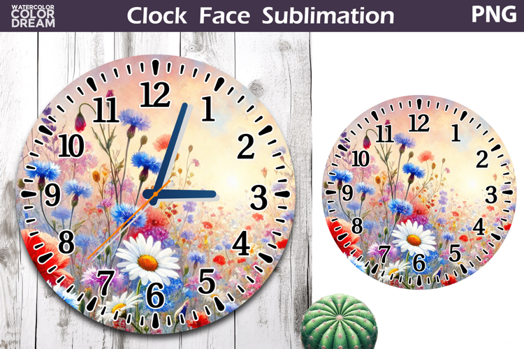 Clock Face Clipart Image 3