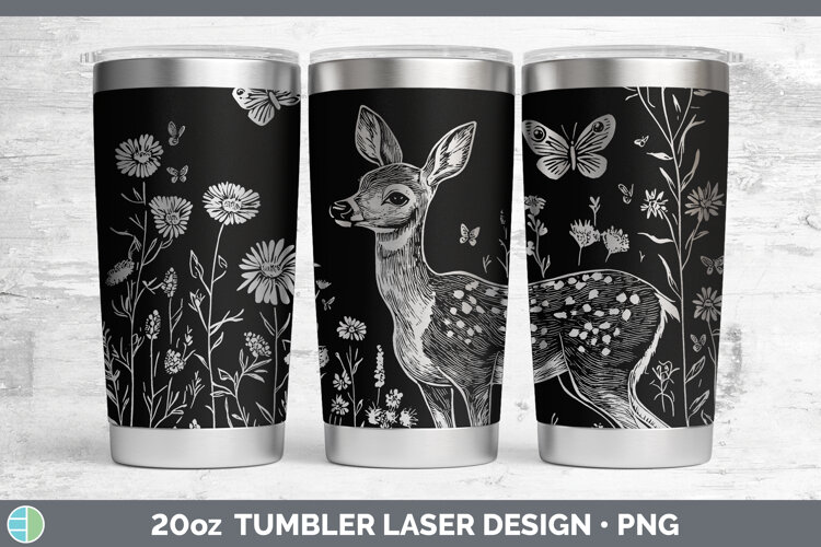 GorgeousWildflowers Laser 20oz Tumbler design.