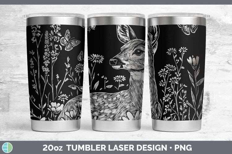 GorgeousWildflowers Laser 20oz Tumbler design.