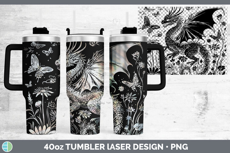 GorgeousWildflowers Laser 40oz Tumbler design.