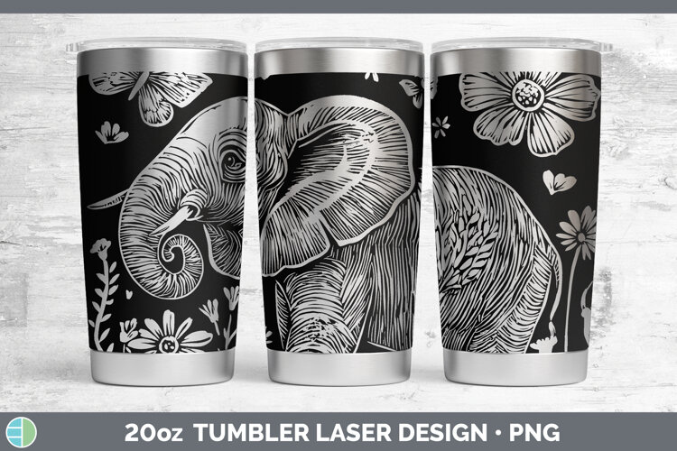 GorgeousWildflowers Laser 20oz Tumbler design.