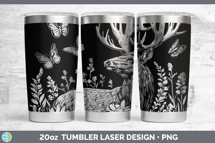 GorgeousWildflowers Laser 20oz Tumbler design.