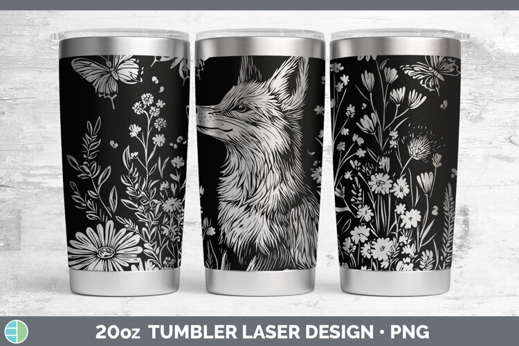 GorgeousWildflowers Laser 20oz Tumbler design.