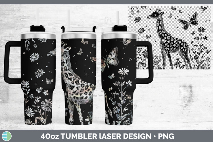 GorgeousWildflowers Laser 40oz Tumbler design.