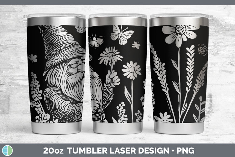 GorgeousWildflowers Laser 20oz Tumbler design.