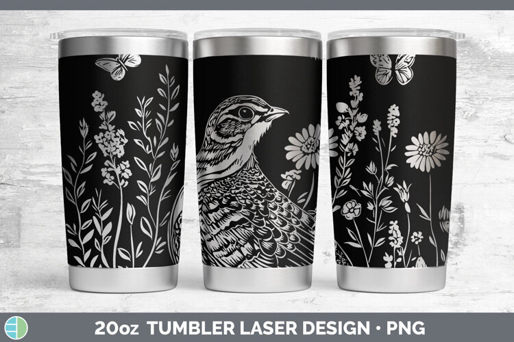 GorgeousWildflowers Laser 20oz Tumbler design.