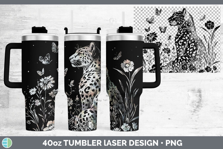 GorgeousWildflowers Laser 40oz Tumbler design.