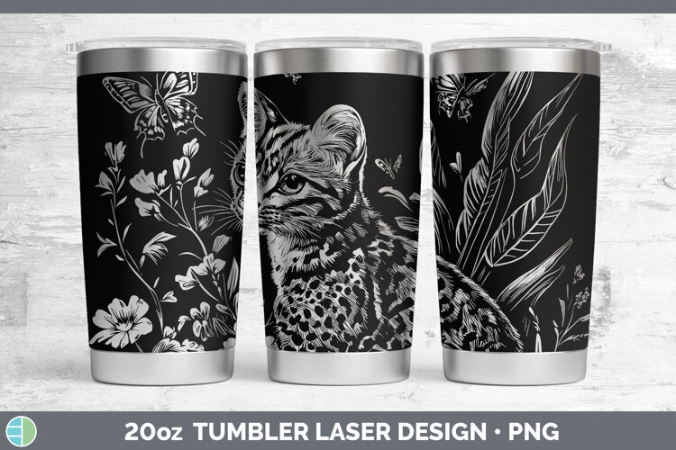 GorgeousWildflowers Laser 20oz Tumbler design.