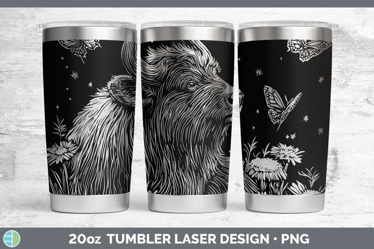 GorgeousWildflowers Laser 20oz Tumbler design.