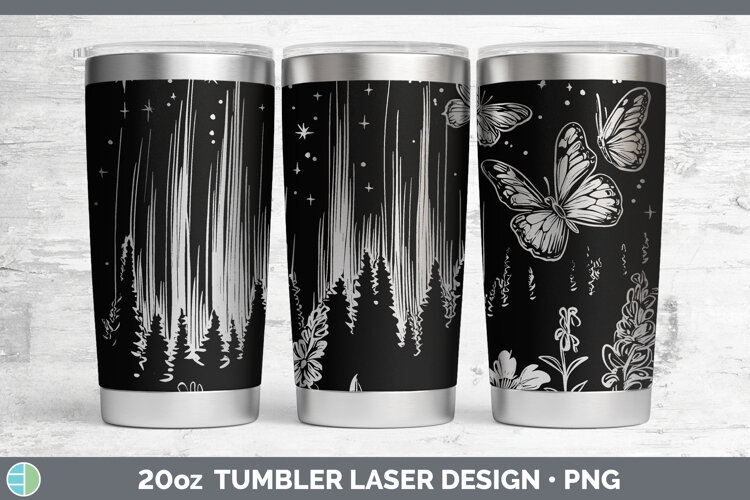 GorgeousWildflowers Laser 20oz Tumbler design.