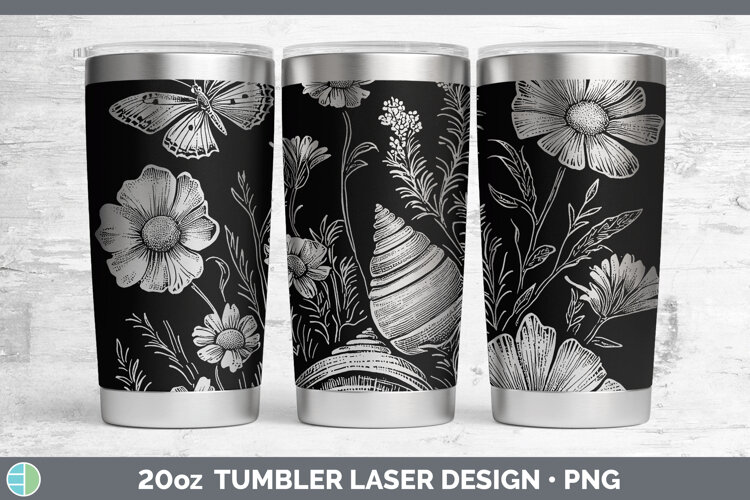 GorgeousWildflowers Laser 20oz Tumbler design.