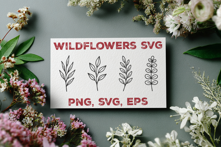 Simple Wildflower SVGs