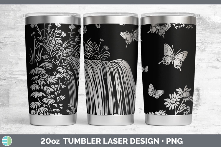 GorgeousWildflowers Laser 20oz Tumbler design.