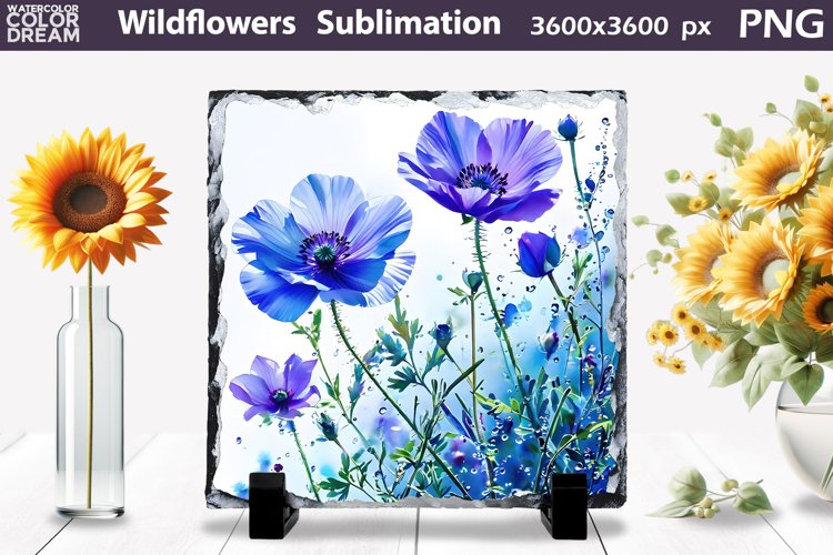 Watercolor Flowers Image 18