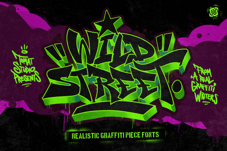 Graffiti WildStreet Fonts