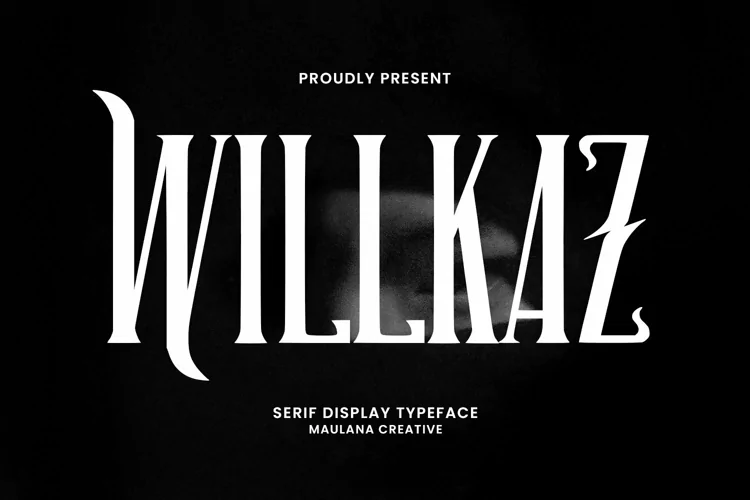 Willkaz Serif Display Decorative Typeface Font