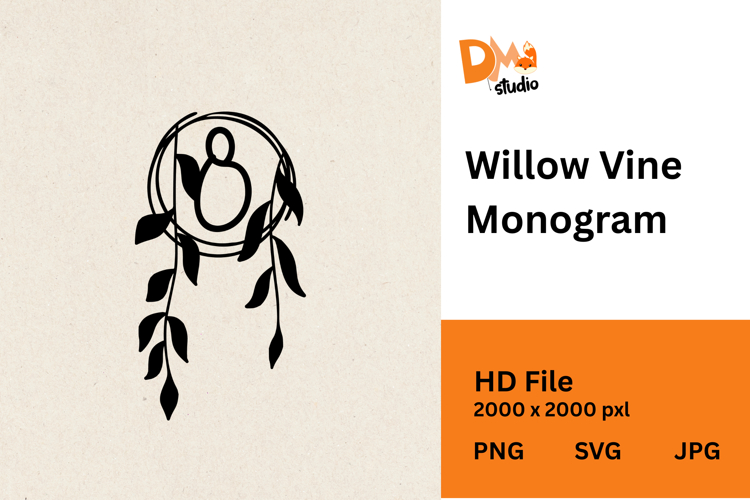Willow Vine Monogram
