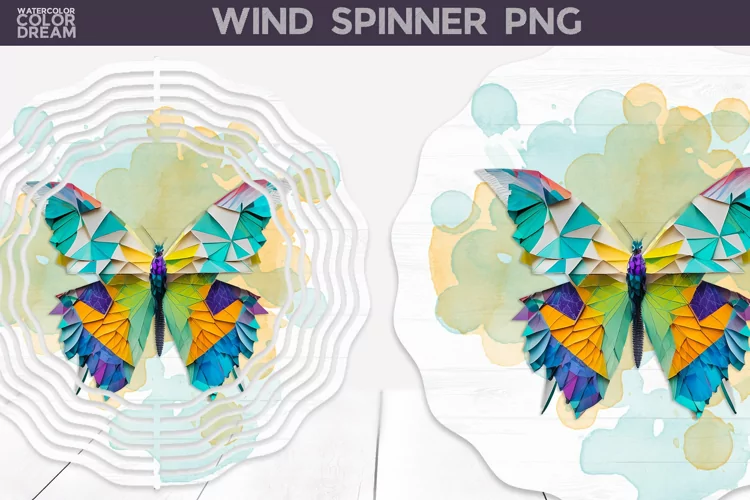 3D Butterfly Wind Spinner | Summer Wind Spinner