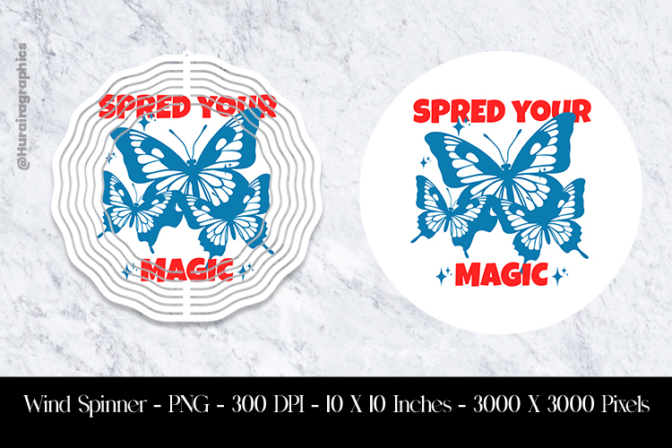 Butterfly Sublimation Designs Image 4