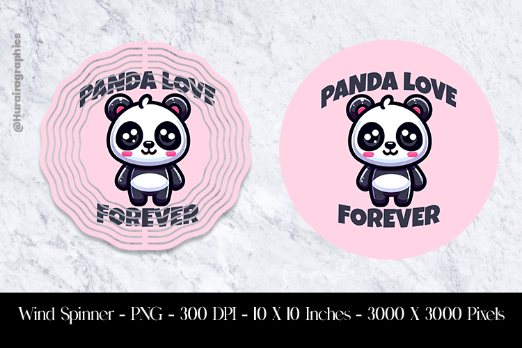 Cute Panda Clipart Image 4