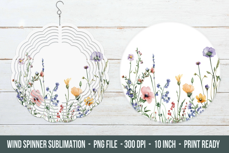 Wildflowers Wind Spinner | Wind Spinner Png