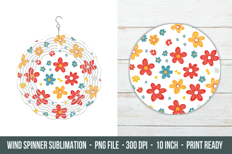 Cute Flower Wind Spinner | Wind Spinner Png
