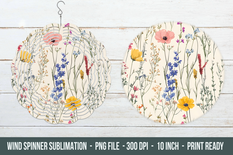 Wildflower Wind Spinner | Wind Spinner Png