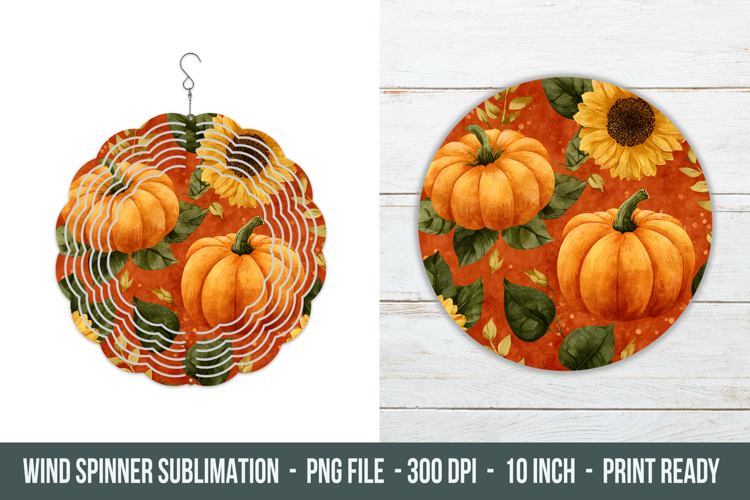 Fall Wind Spinner | Wind Spinner sublimation
