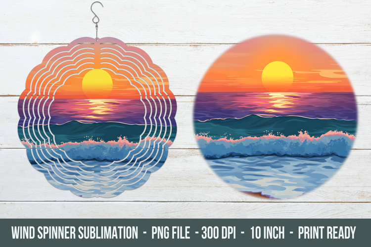 Sunset Wind Spinner | Wind Spinner Png