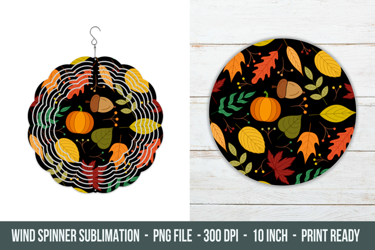 Fall Wind Spinner | Wind Spinner sublimation
