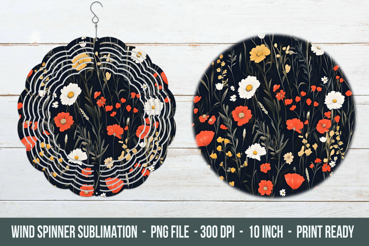 Floral Wind Spinner | Wind Spinner Png