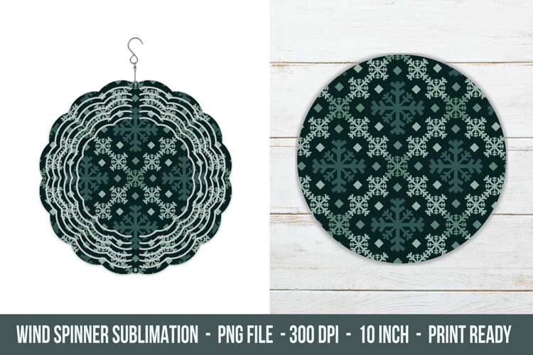 Snowflakes Wind Spinner | Wind Spinner Png