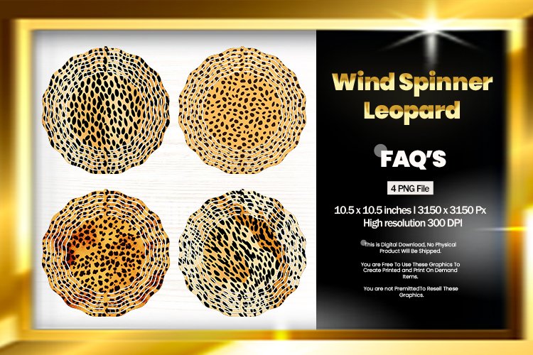 Leopard Sublimation Design Image 19