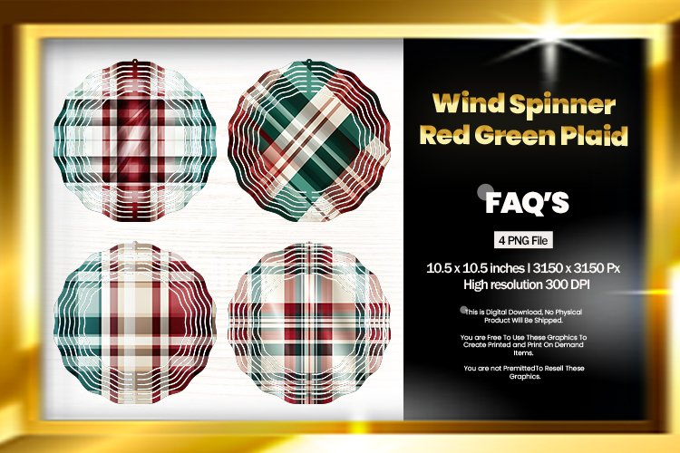 Red Plaid Design Image 8
